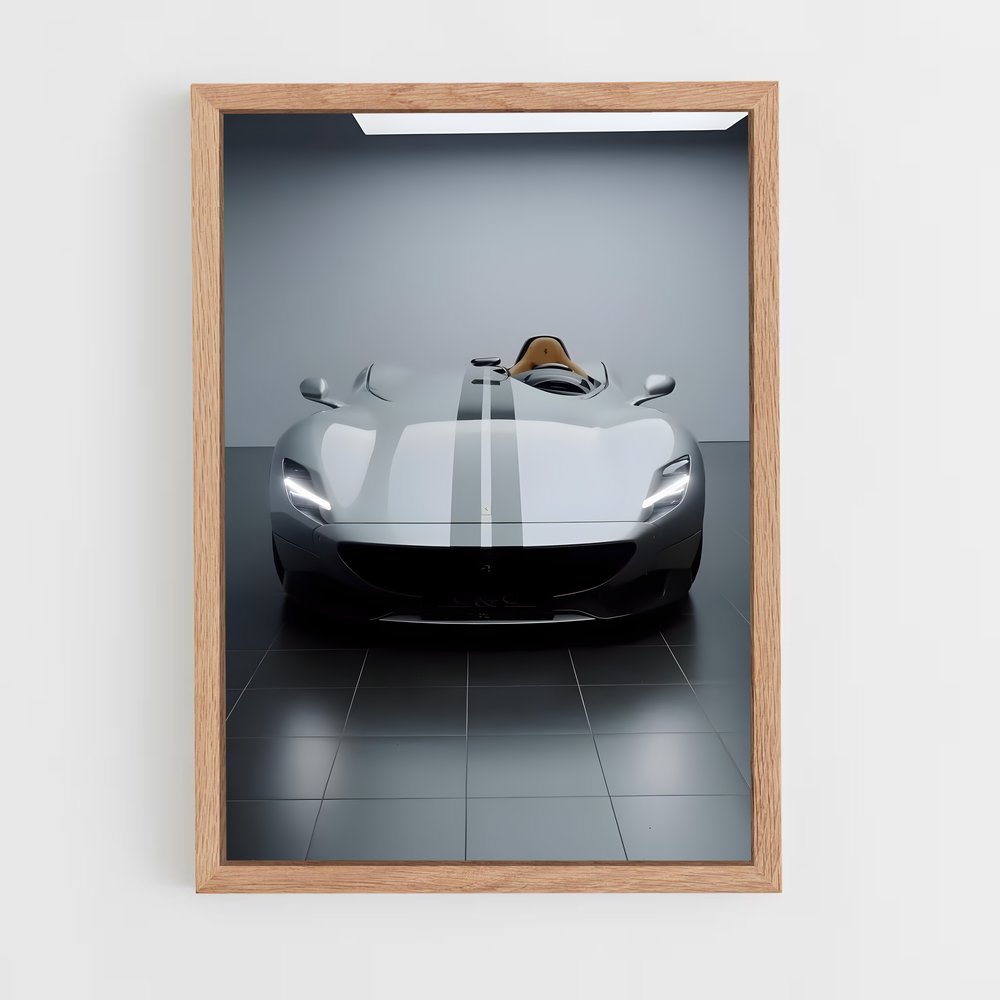 Poster Monza Élégance – affiche Ferrari (vue 4)